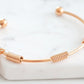 Goddess Collection - Rose Gold Jessa Bracelet