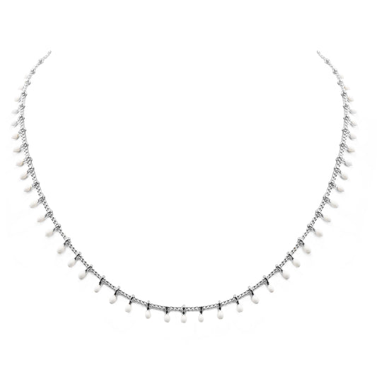 Goddess Collection - Silver Ashen Dallap Necklace