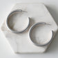 Goddess Collection - Silver Maira Earrings 2
