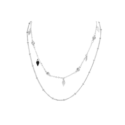 Goddess Collection - Silver Sabra Necklace