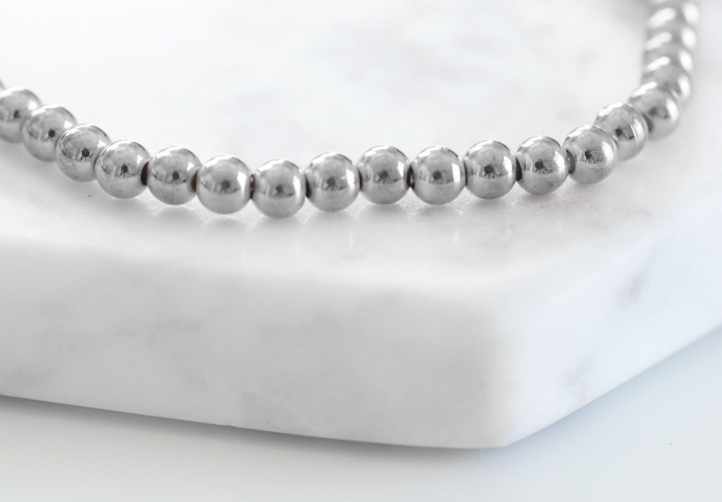Goddess Collection - Silver Demi Bracelet 4mm