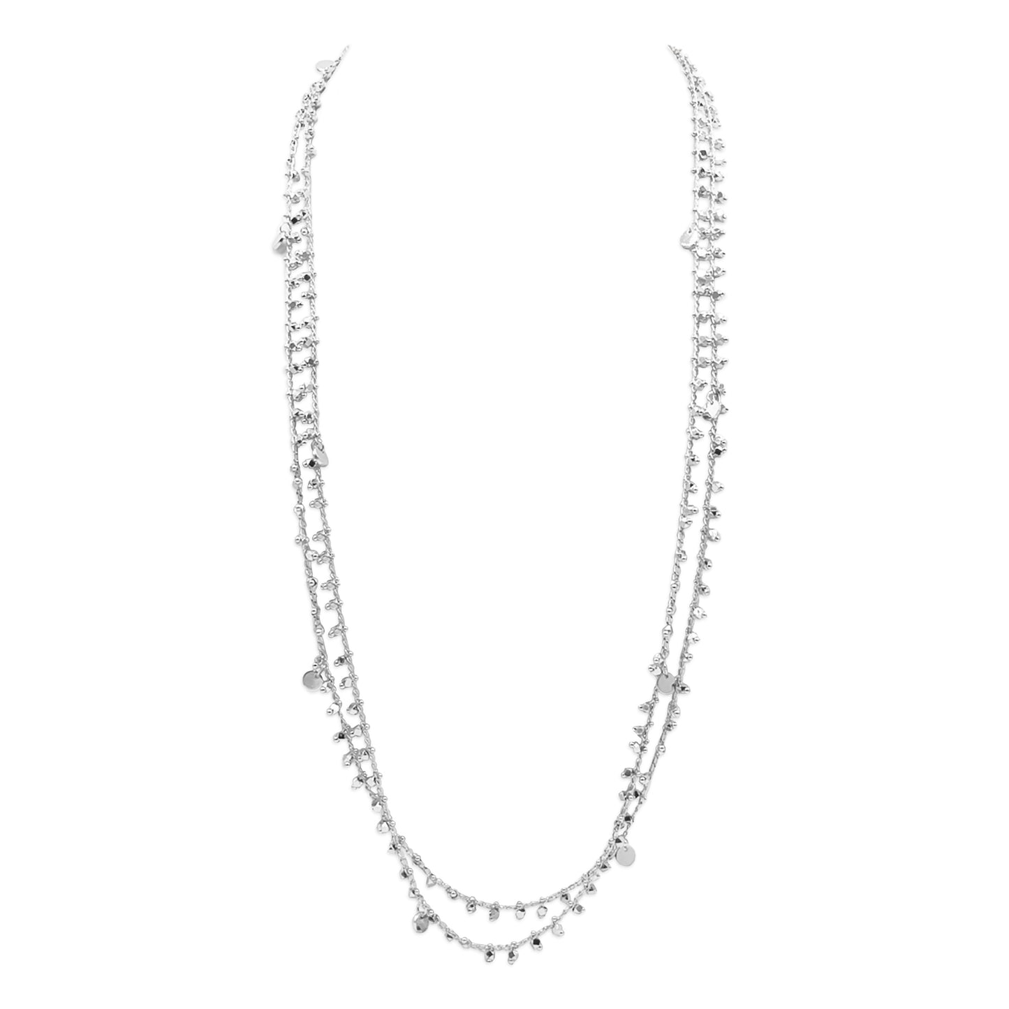 Maya Collection - Silver Wrap Necklace