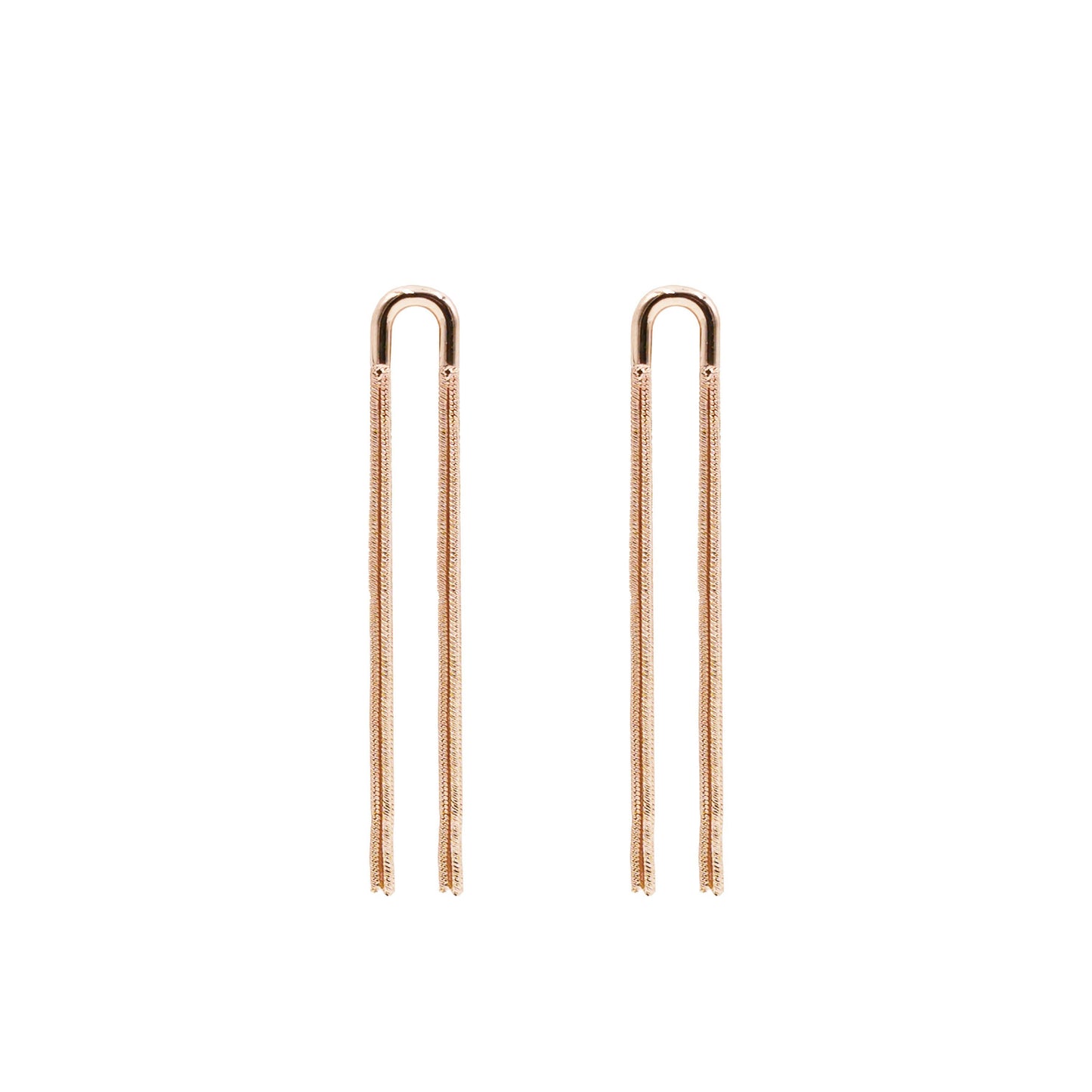 Poppy Collection - Rose Gold Earrings