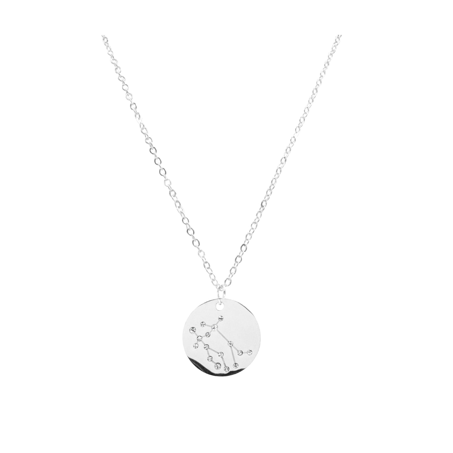 Zodiac Collection - Silver Gemini Necklace (May 21 - June 20)