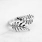 Goddess Collection - Silver Laurel Leaf Ring