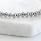 Goddess Collection - Silver Demi Bracelet 4mm