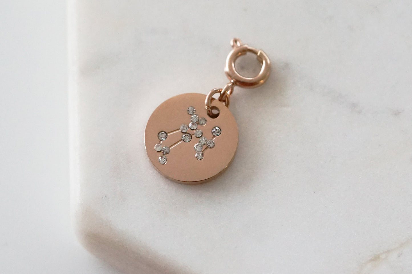 Maker Collection - Rose Gold Sagittarius Zodiac Charm (Nov 22 - Dec 21)