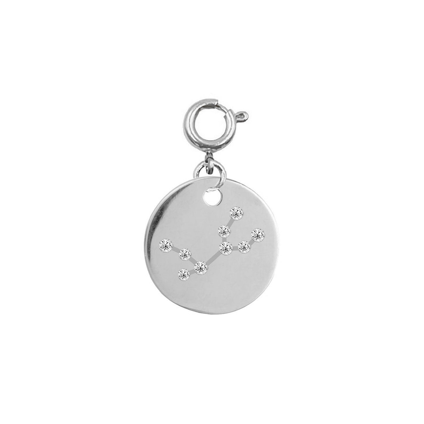 Maker Collection - Silver Virgo Zodiac Charm (Aug 23 - Sep 22)