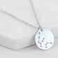 Zodiac Collection - Silver Aquarius Necklace (Jan 20 - Feb 18)