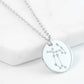 Zodiac Collection - Silver Sagittarius Necklace (Nov 22 - Dec 21)