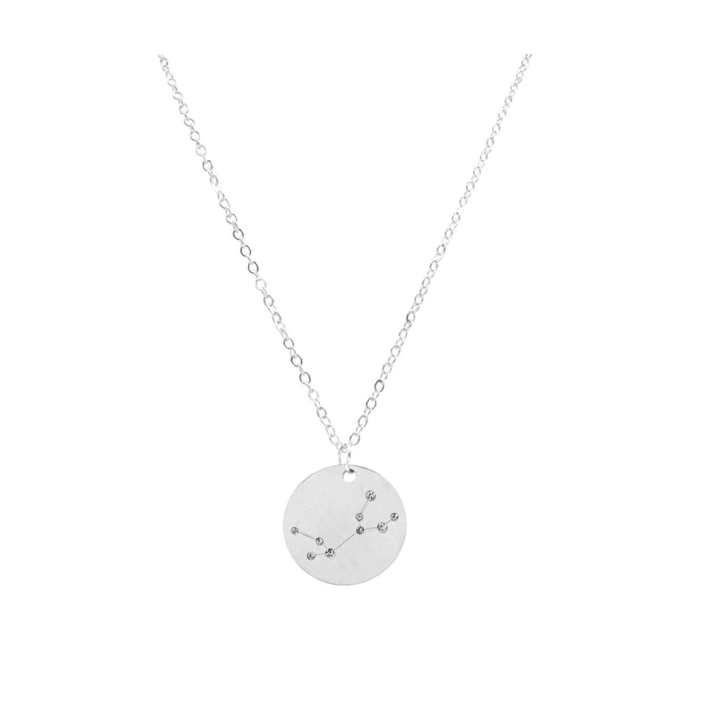Zodiac Collection - Silver Virgo Necklace (Aug 23 - Sep 22)