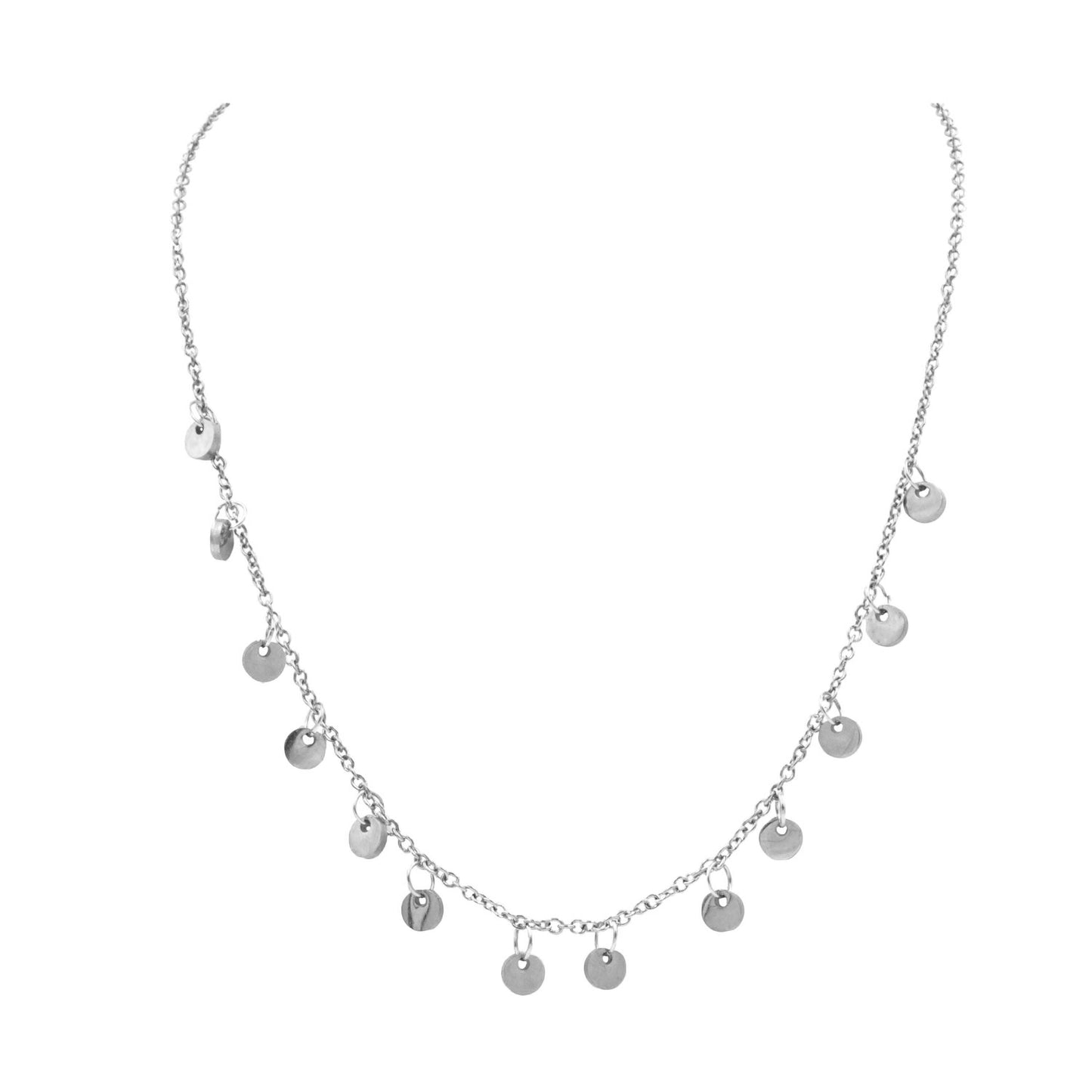Goddess Collection - Silver Mae Necklace