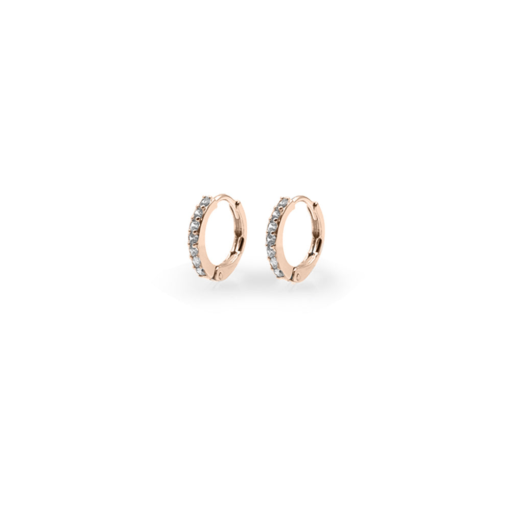 Goddess Collection - Rose Gold Andy Earrings