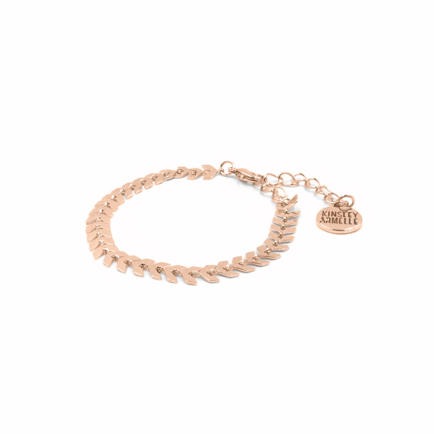 Goddess Collection - Rose Gold Lance Bracelet