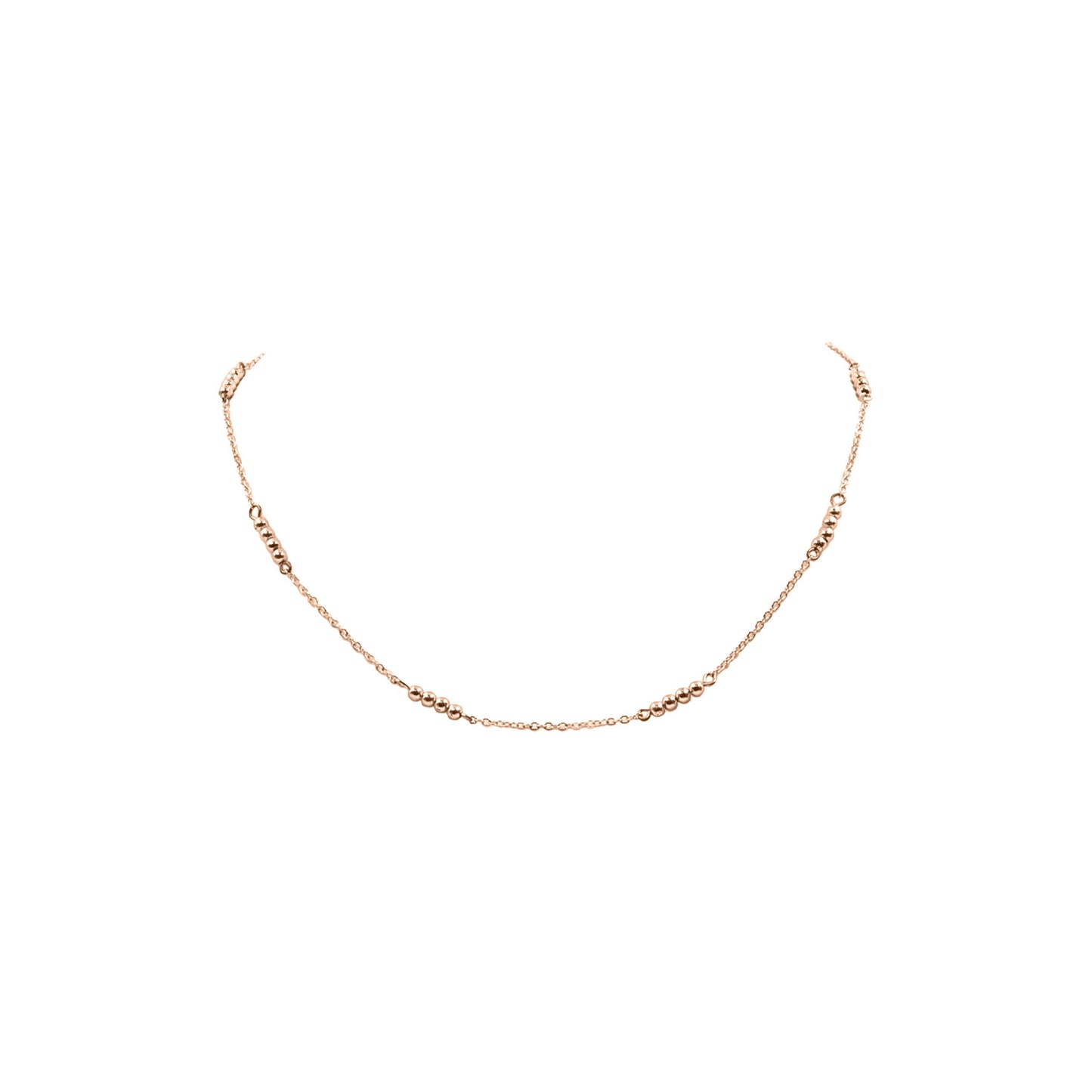Nixie Collection - Rose Gold Necklace