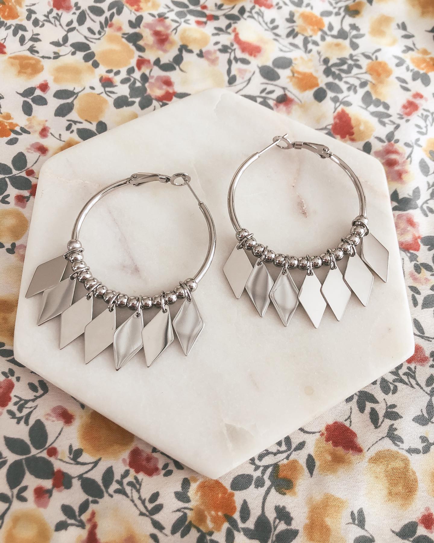 Goddess Collection - Silver Brynlee Earrings