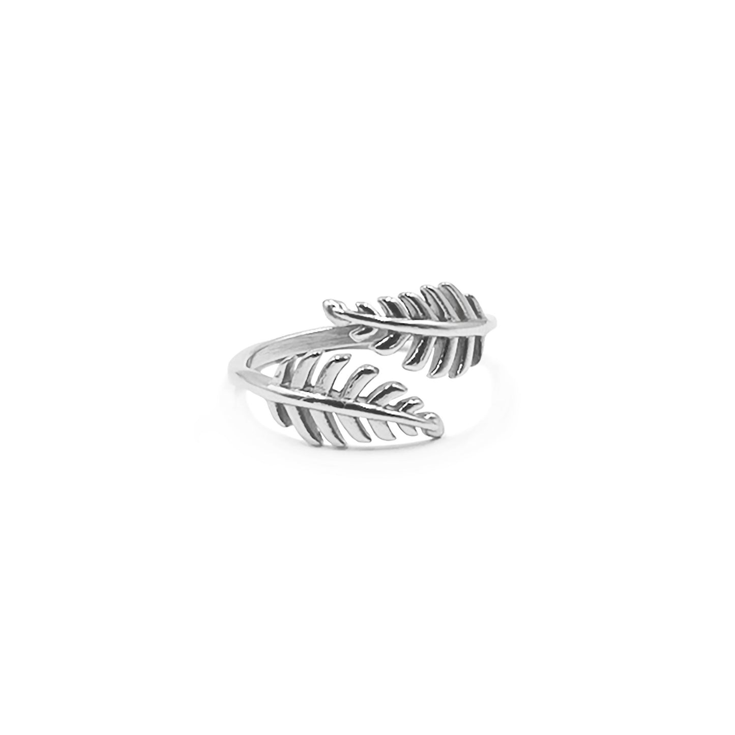 Goddess Collection - Silver Laurel Leaf Ring