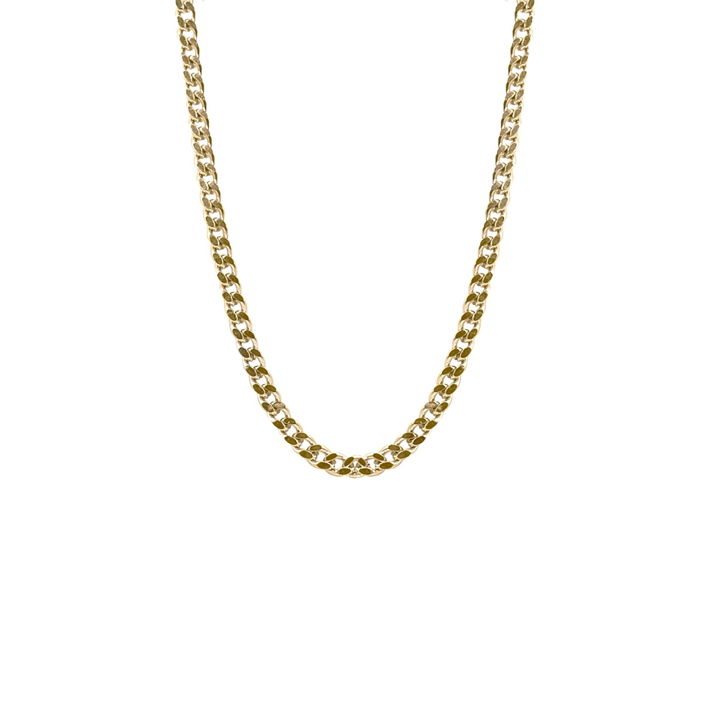 Maker Collection - Gold Curb Necklace Chain