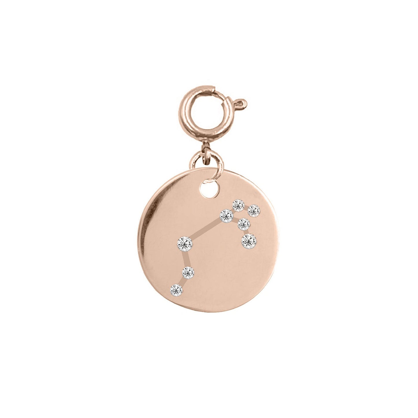 Maker Collection - Rose Gold Aries Zodiac Charm (Mar 21 - Apr 19)