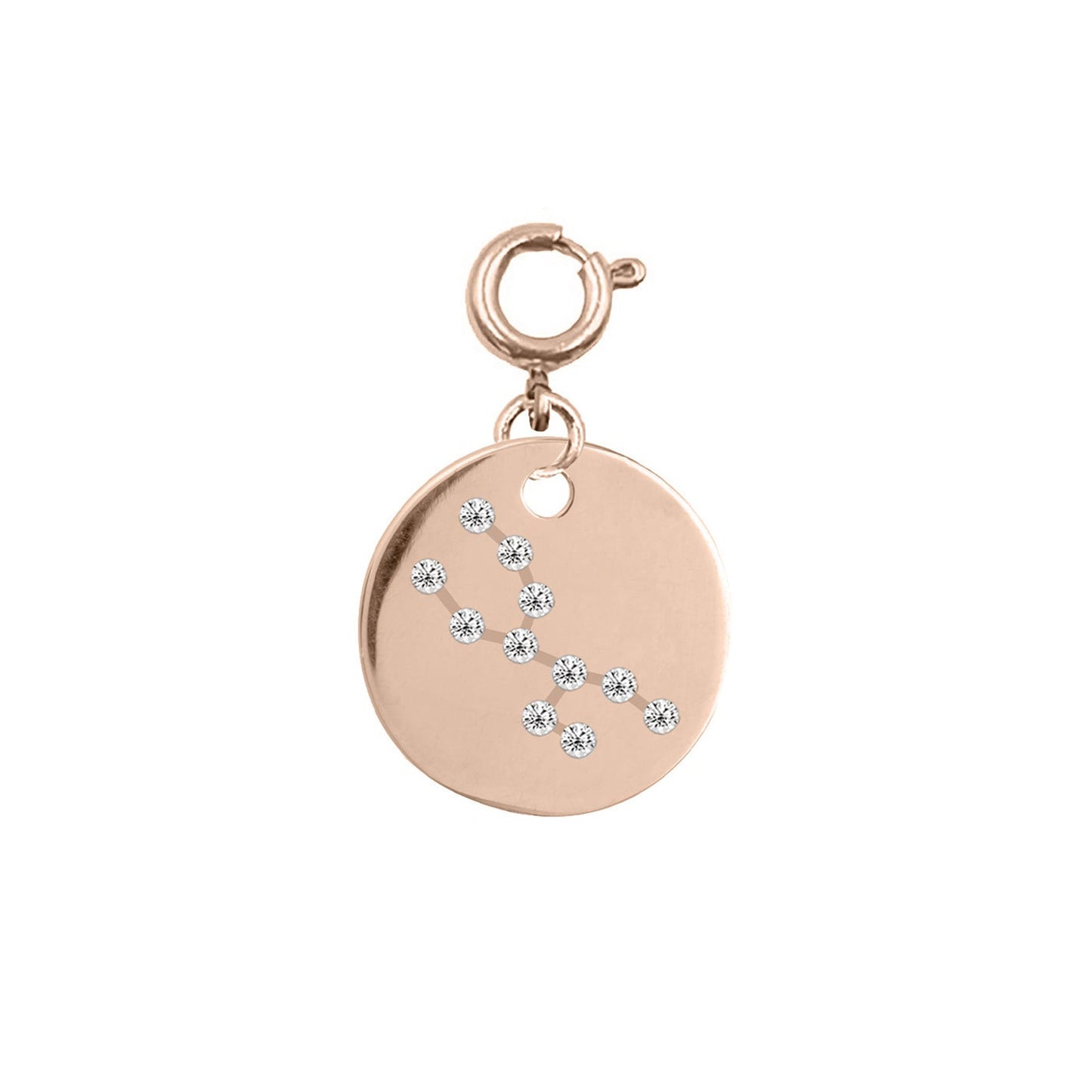 Maker Collection - Rose Gold Taurus Zodiac Charm (Apr 20 - May 20)