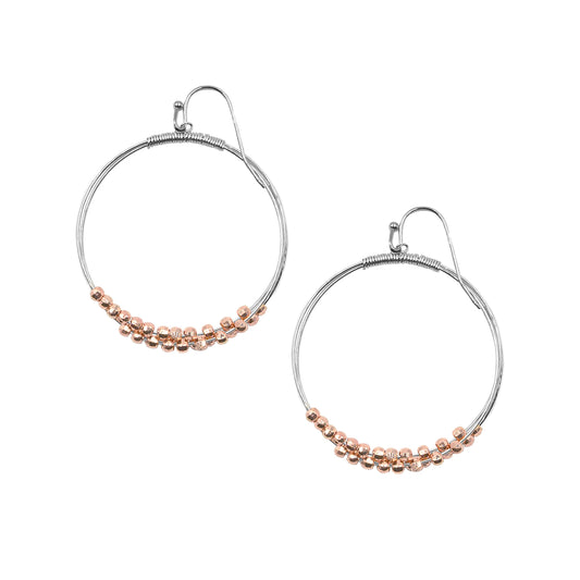 Metallic Collection - Rose Gold Ory Earrings