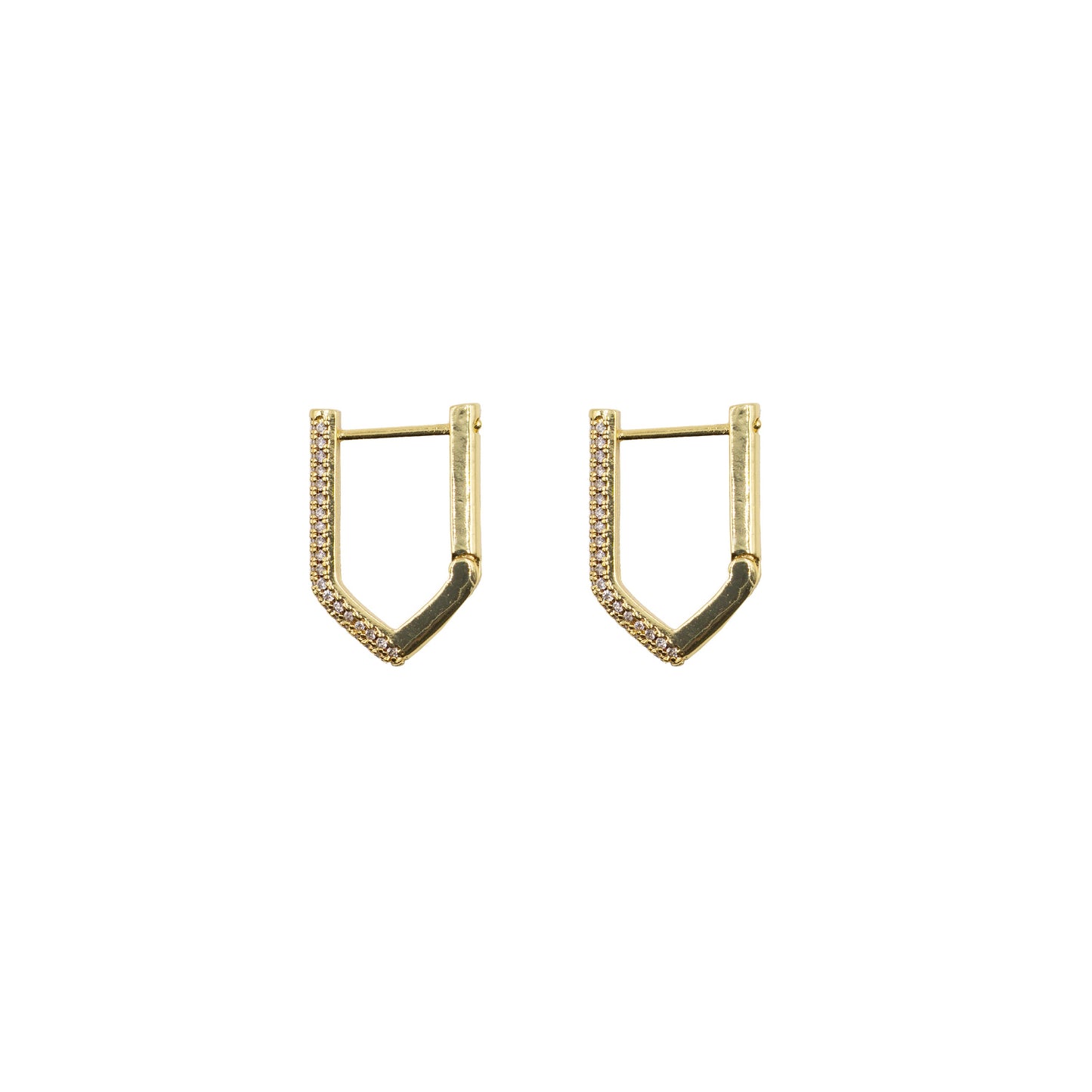 Prue Collection - Gold Bling Earrings
