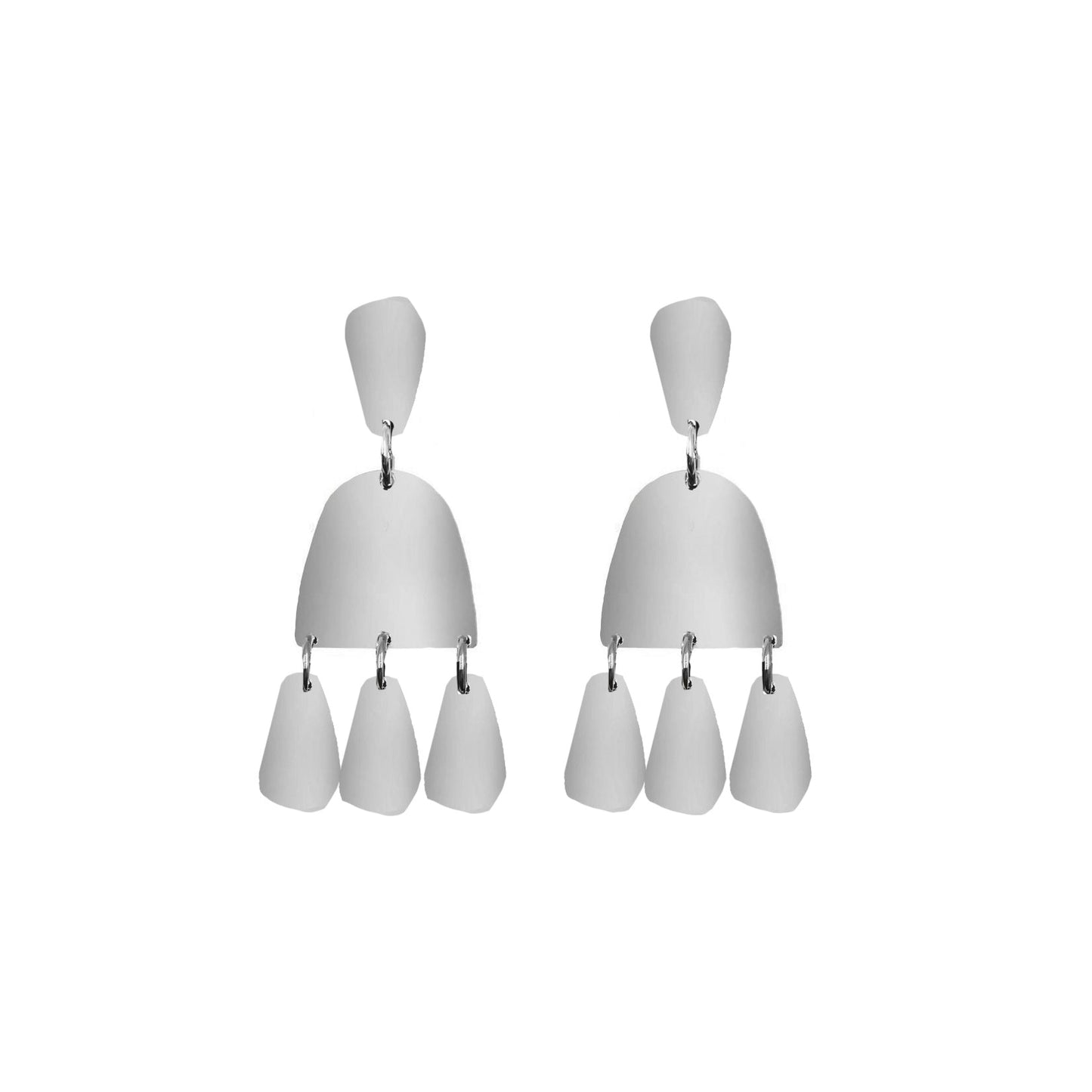 Selma Collection - Silver Earrings