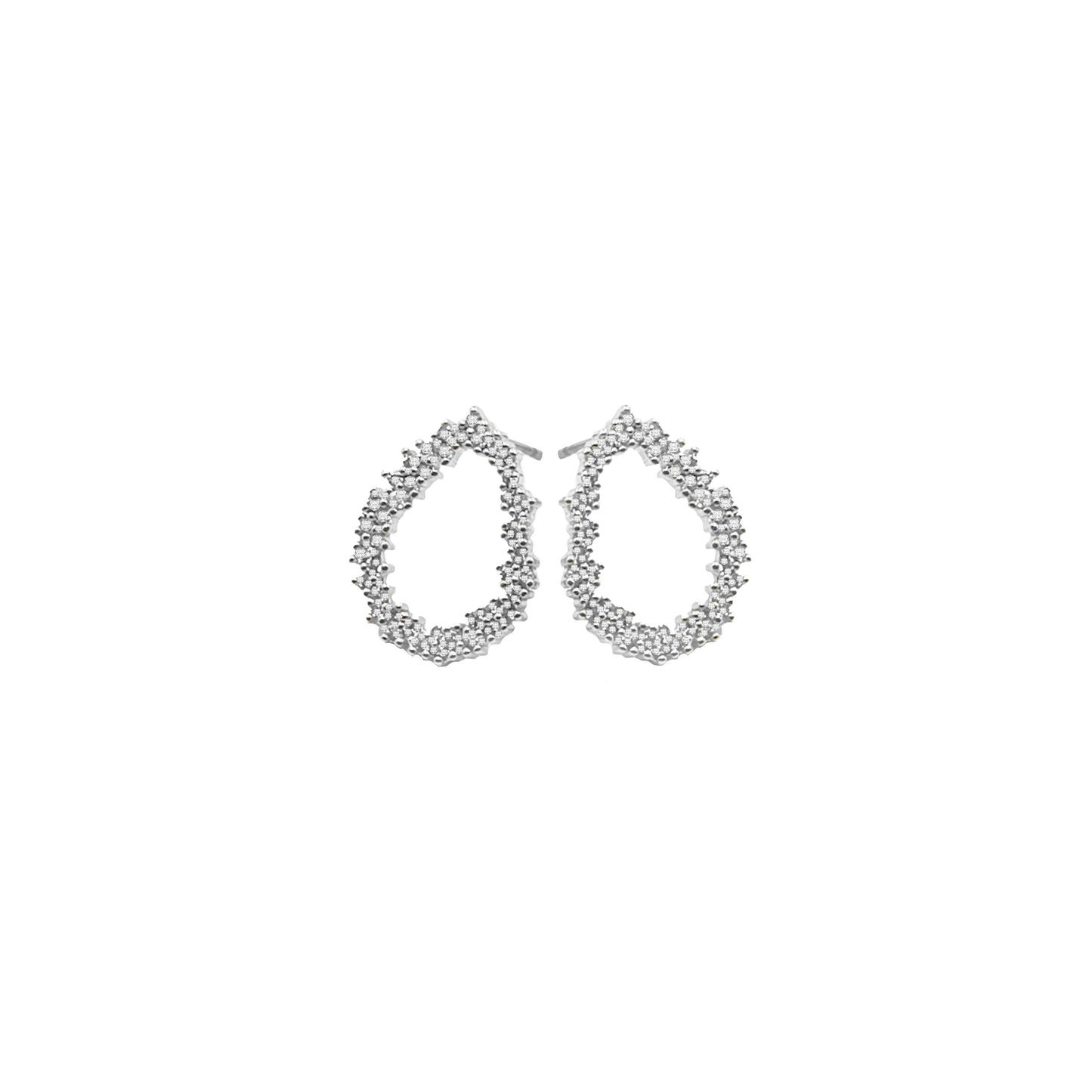 Waverly Collection - Silver Pearl Earrings