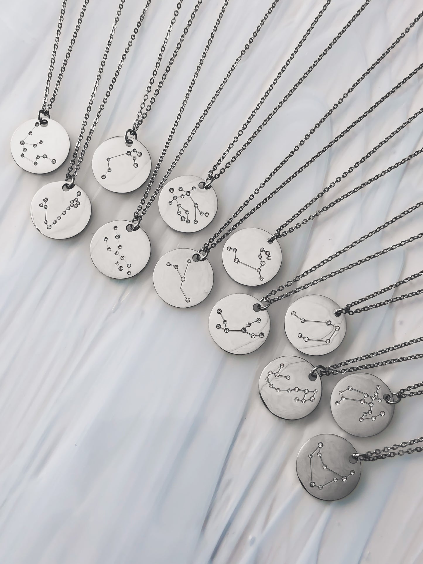 Zodiac Collection - Silver Gemini Necklace (May 21 - June 20)