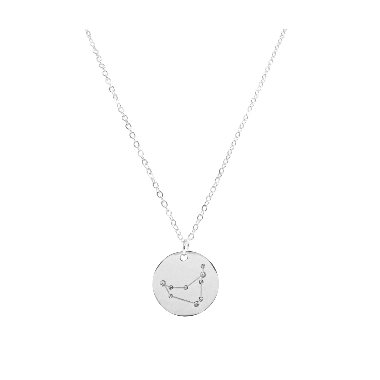 Zodiac Collection - Silver Capricorn Necklace (Dec 22 - Jan 19)