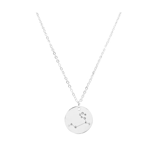 Zodiac Collection - Silver Leo Necklace (July 23 - Aug 22)
